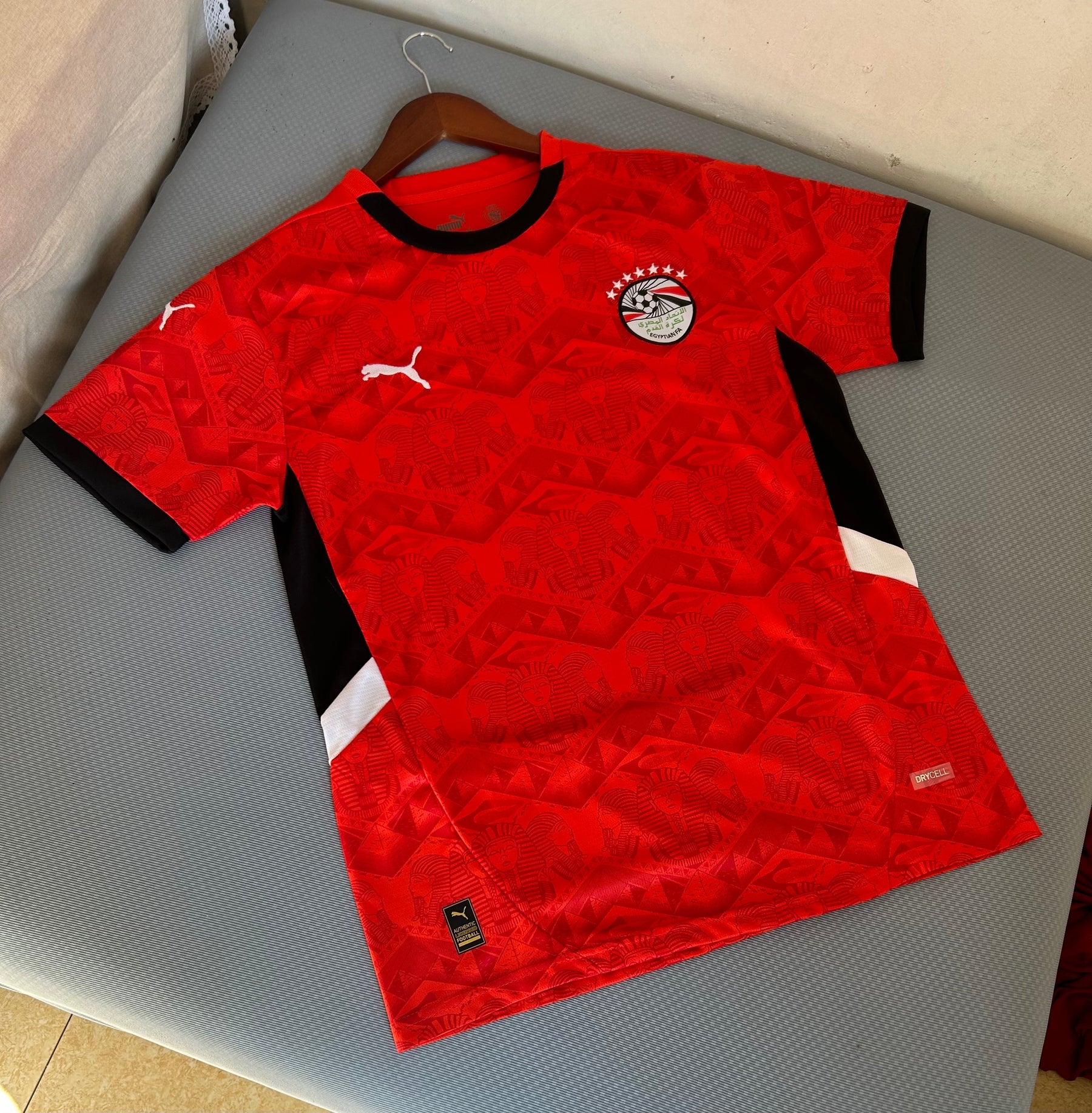 Camisa Seleção do Egito Home 25/26 Torcedor Puma Masculina - Vermelha
