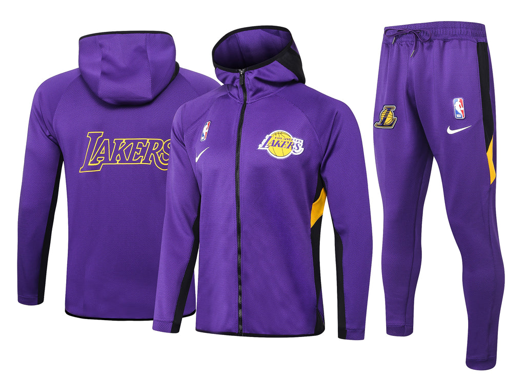 Conjunto Agasalho - Nike Thermaflex Showtime - Los Angeles Lakers
