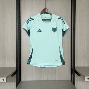 Camisa Cruzeiro 25/26 Treino Adidas - Azul Turquesa - (Feminina)