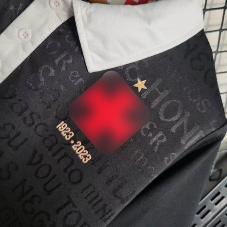 Camisa Vasco Feminino  23/24 Kappa - Camisa Negra