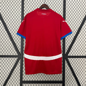 Camisa Seleção da Sérvia Home 24/25 Torcedor Puma Masculina - Vermelha