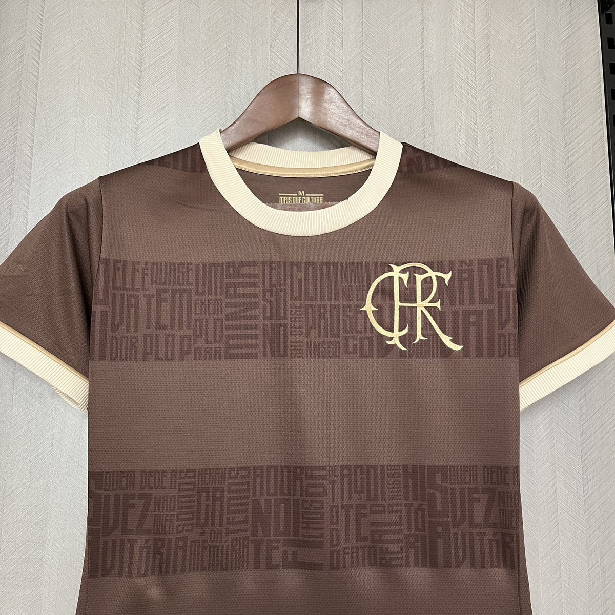 Camisa Flamengo Identidade Feminina Marrom