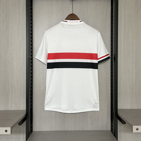 Camisa São Paulo 25/26 Casa New Balance Masculina - Branco+Vermelho