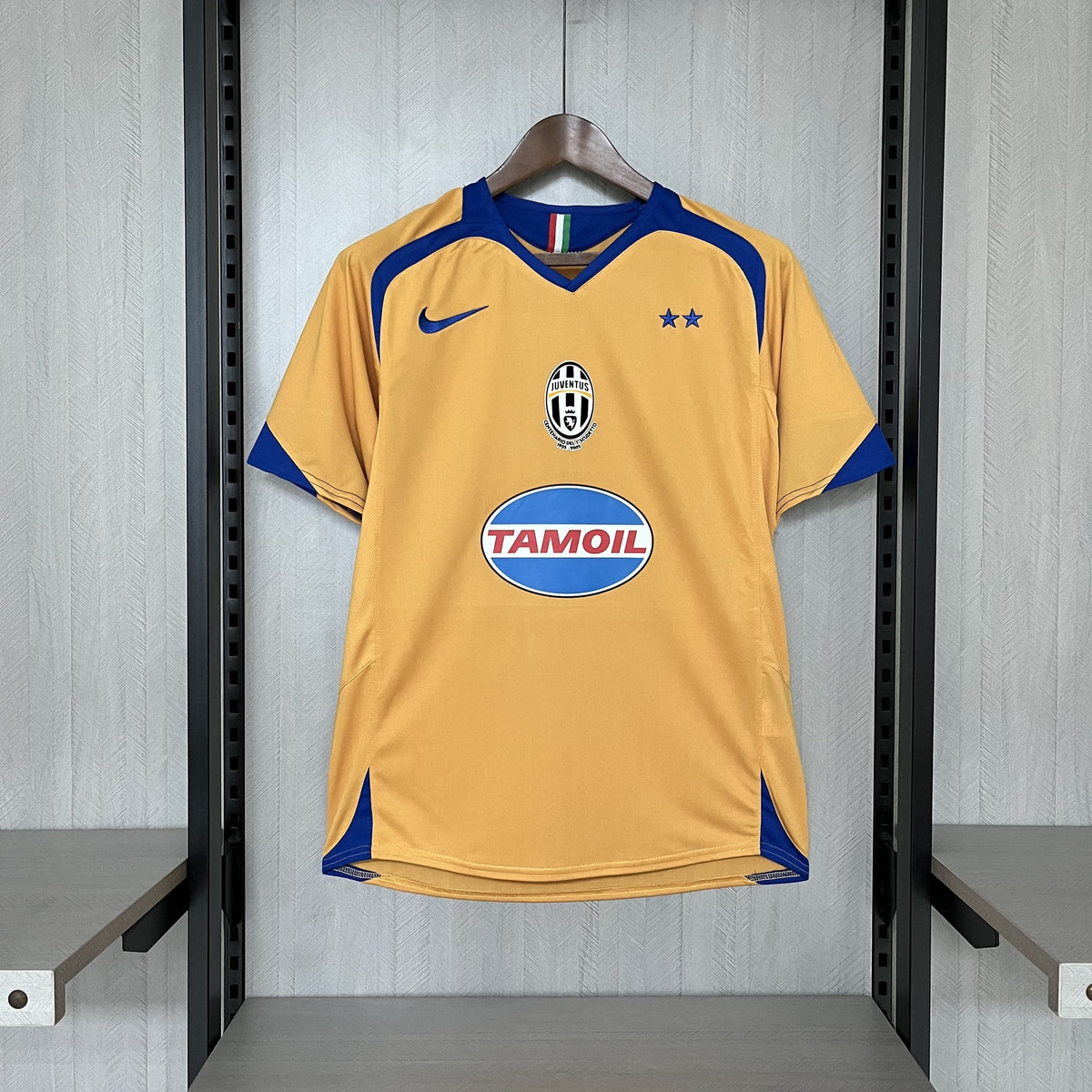 Camisa Juventus Retrô 2005 Amarela - Nike