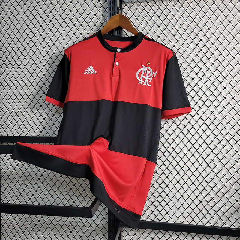 Flamengo Home 17/18 Vermelha e Preta
