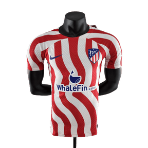 Camisa Atlético de Madrid I 22/23 Vermelha e Branca - Nike - Masculino Jogador