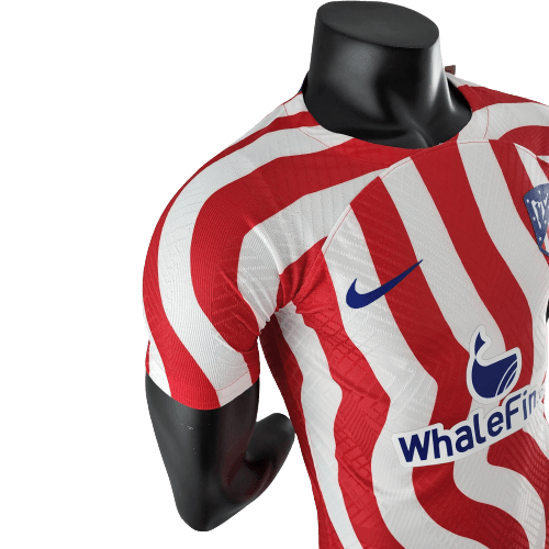 Camisa Atlético de Madrid I 22/23 Vermelha e Branca - Nike - Masculino Jogador