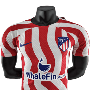 Camisa Atlético de Madrid I 22/23 Vermelha e Branca - Nike - Masculino Jogador