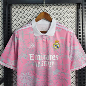 Camisa Edição Especial Real Madrid 23/24 Dragão rosa