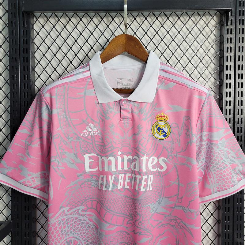 Camisa Edição Especial Real Madrid 23/24 Dragão rosa
