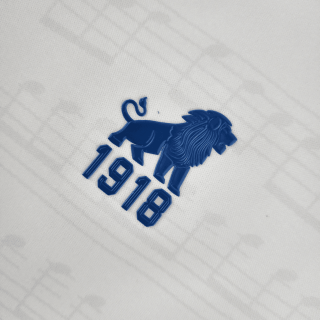 Camisa Fortaleza II 22/23 1918 Leão - Branco