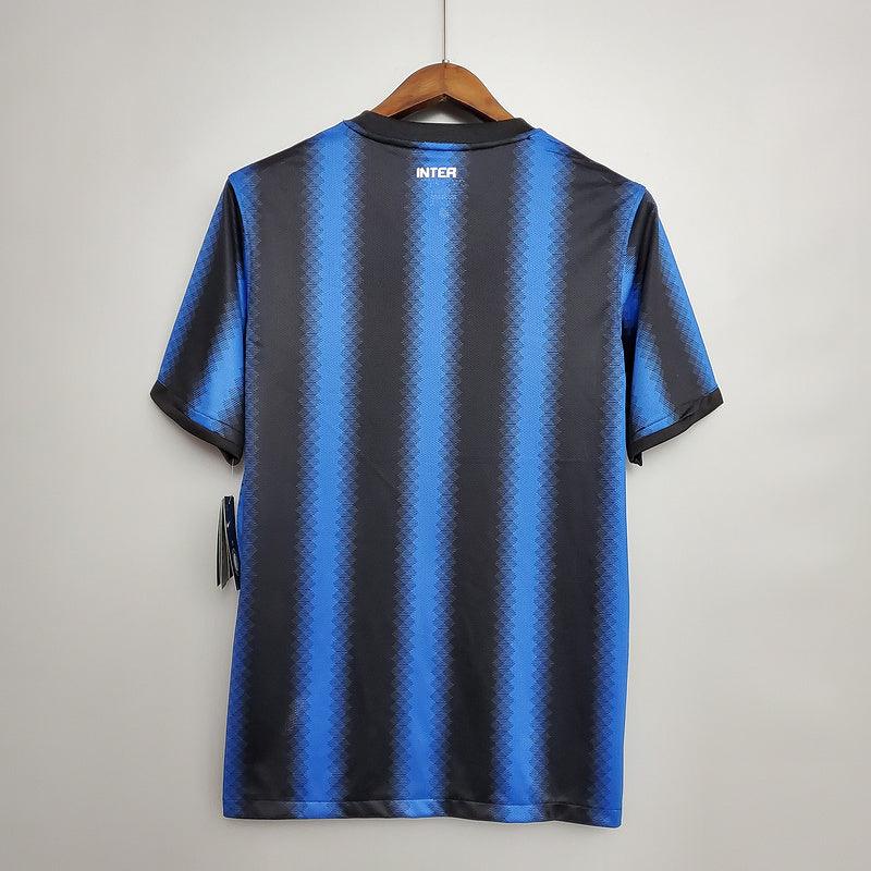 Camisa Inter de Milão Retrô 2010/2011 Azul e Preta - Nike