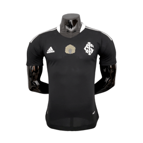 Camisa Internacional Consciência Negra 2122 - Preta - Adidas - Masculino Jogador