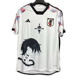 Camisa Japão Anime One Piece Ace 24/25 - Torcedor Masculina - Branco com detalhes em Preto