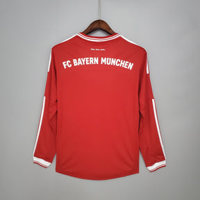 Camisa Manga Longa Bayern de Munique Champions League 2013/14 Adidas - Vermelha