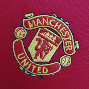 Camisa Manga Longa Manchester United 04/06 Nike - Vermelho