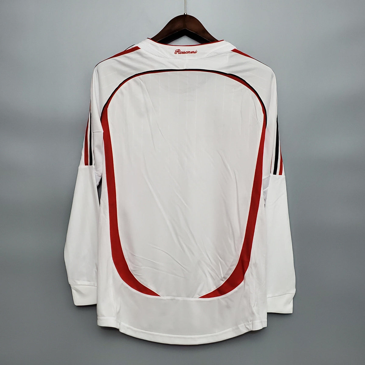Camisa Retro Manga Longa Milan [Champions League] 06/07 - Branco