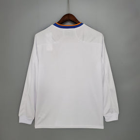 Camisa Manga Longa Real Madrid 21/22 - Branco