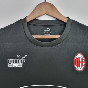Camisa Milan Heritage 21/22 Puma King - Preto