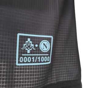 Camisa Napoli 21/22 - Preta - Kappa - Masculino Jogador