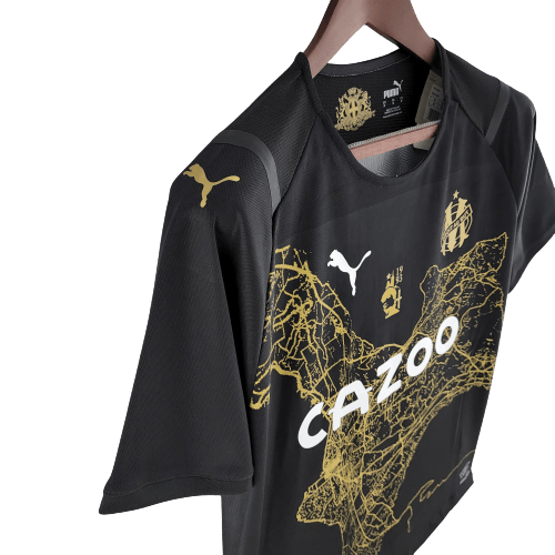Camisa Lyon Comemorativa 22/23 Adidas - Preto