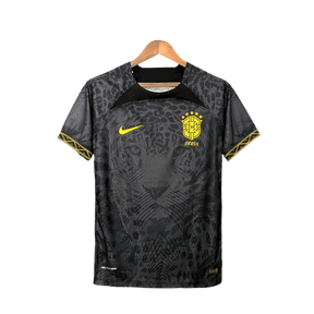 Camisa Pantera Seleção Brasil 2022 Nike - Preto