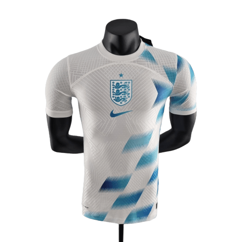 Camisa Pré-Jogo Inglaterra  2022 - Branco - Nike - Masculino Jogador