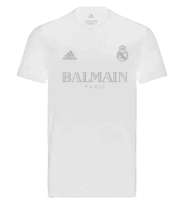 Camisa Real Madrid  23/24 Adidas - Balmain Branca