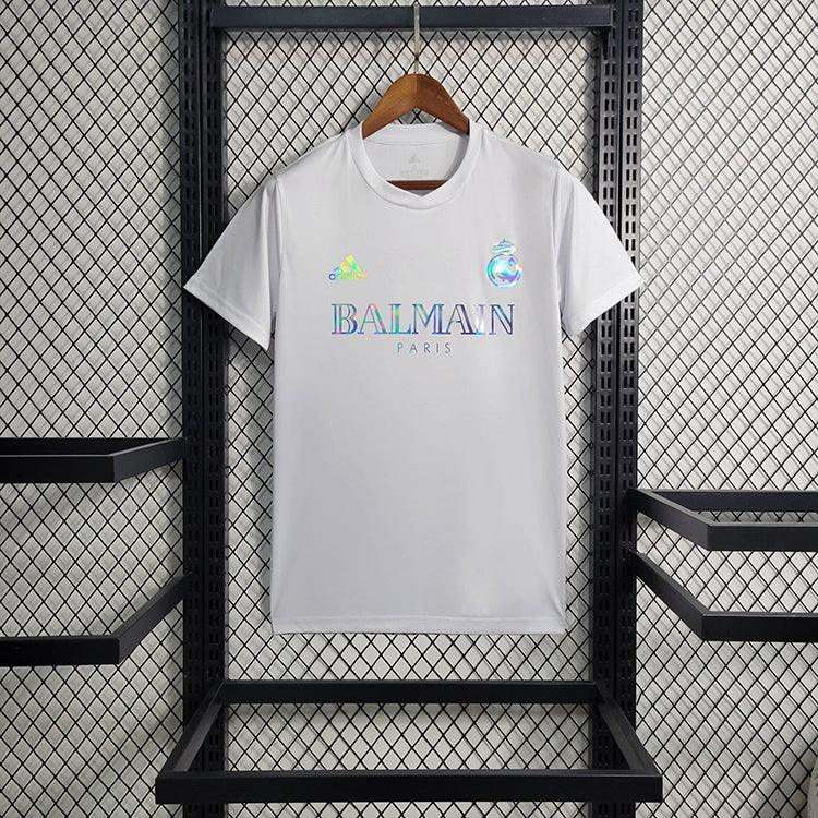 Camisa Real Madrid  23/24 Adidas - Balmain Branca