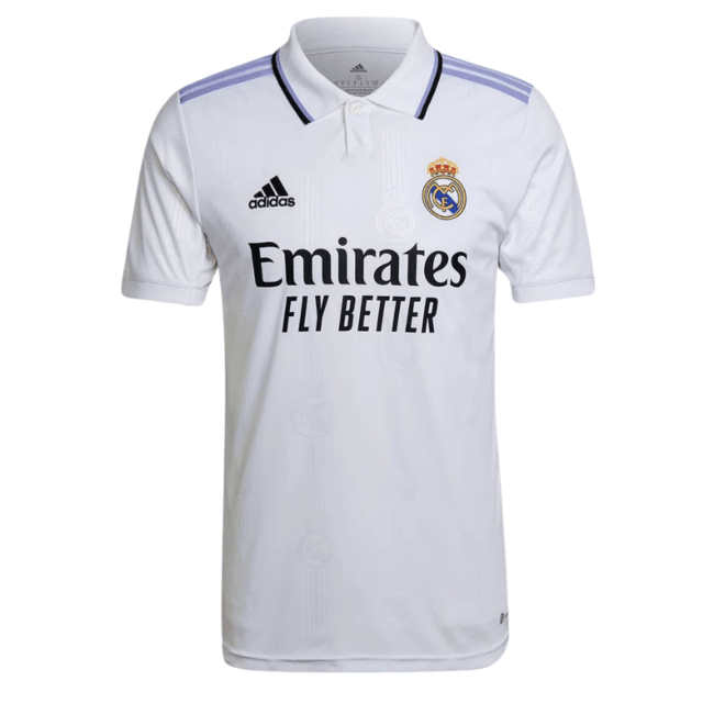 Camisa Real Madrid [Bola de Ouro - BENZEMA #9] 22/23 Adidas - Branco