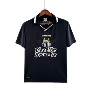 Camisa Santos Charlie Brown Jr. Dias de Glória - Umbro Masculina - Preta