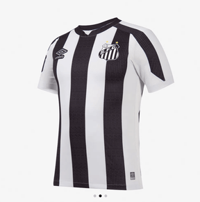 Camisa Santos II 22/23 Umbro - Preto e Branco