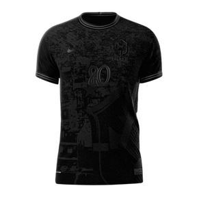 Camisa Seleção Brasil 2022 Nike - Preto - Conceito  All Black