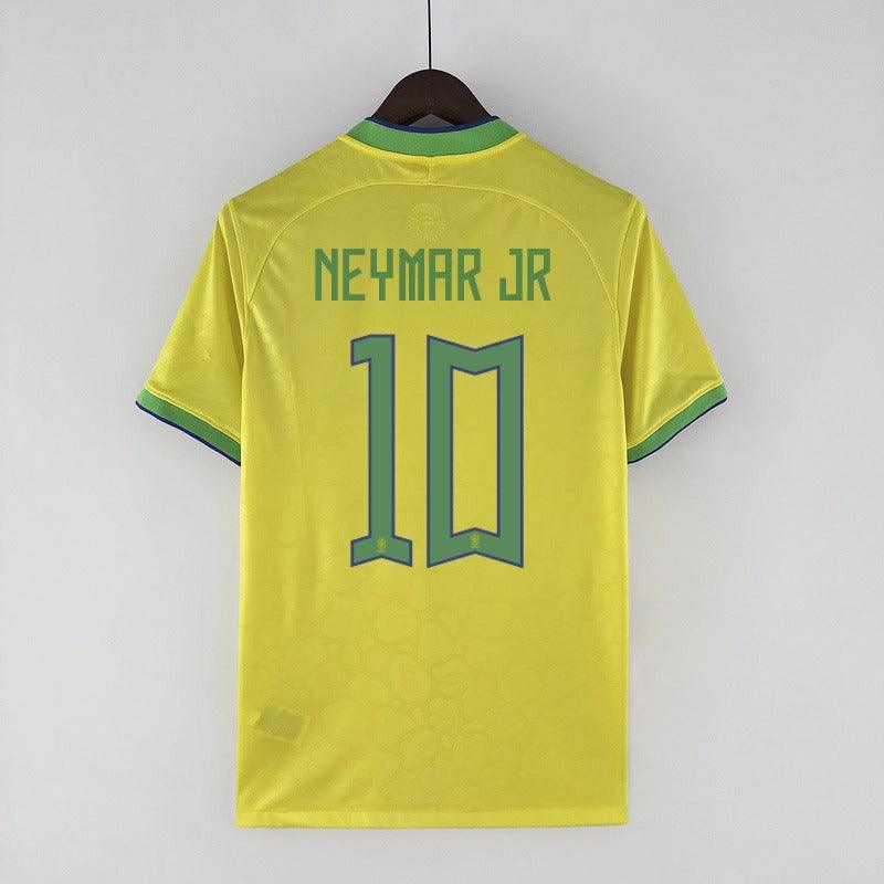 Camisa Seleção Brasil I 22/23 Nike - Amarelo - Neymar Jr #10
