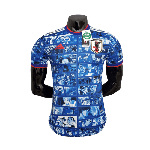 Camisa Seleção Japão [Especial Anime] 2021 Adidas - Azul
