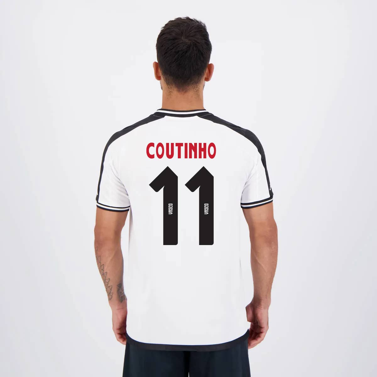 Camisa Vasco I 24/25  Kappa Masculina - Branca COUTINHO #11