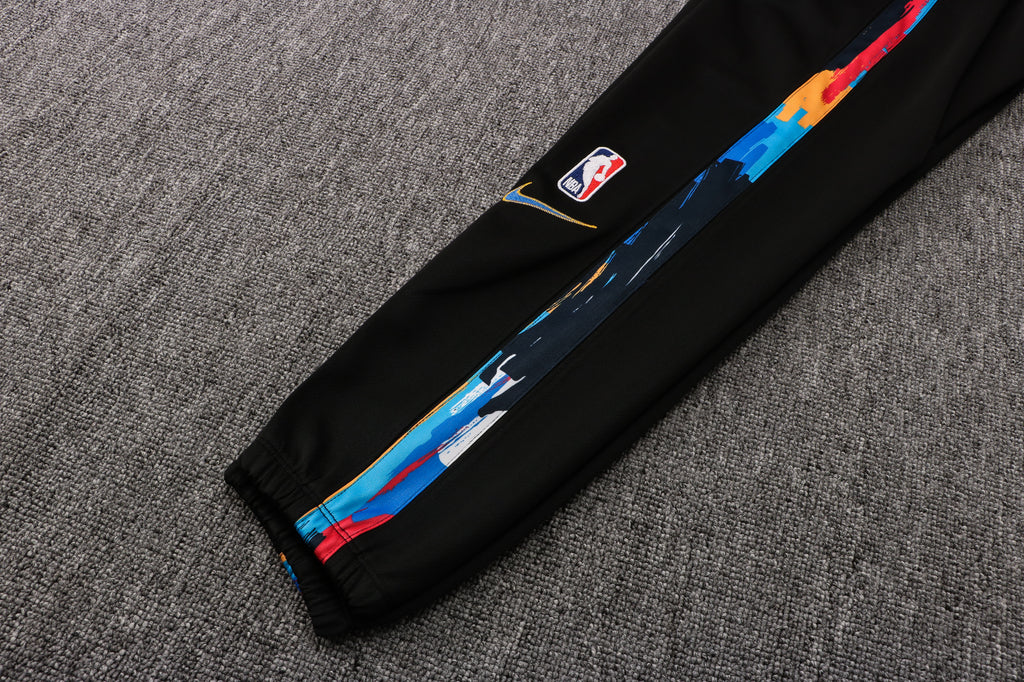 Conjunto Agasalho - Nike Thermaflex Showtime - Brooklyn Nets City