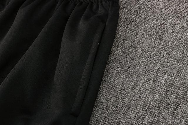 Conjunto Barcelona 21/22 Preta - Nike - Com Capuz