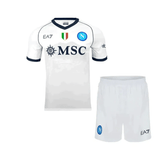 Conjunto Infantil Napoli Away 23/24 - Branco