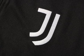 Conjunto Juventus 21/22 Preta - Adidas - Com Ziper