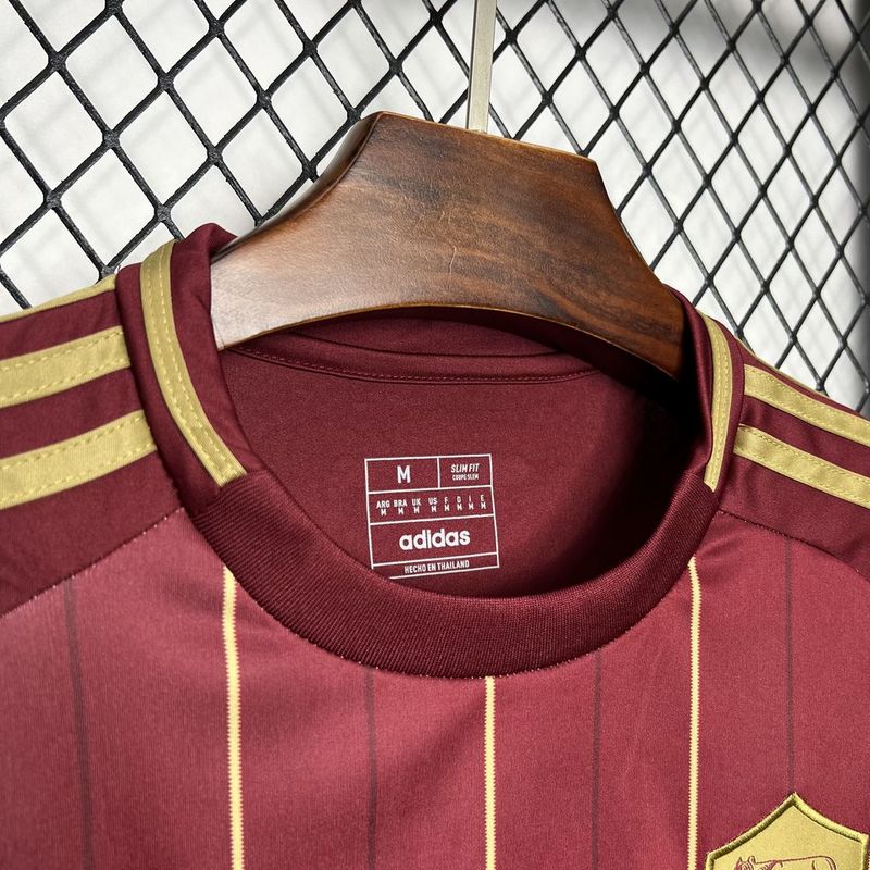 Camisa da Roma Home 24/25 Vermelha