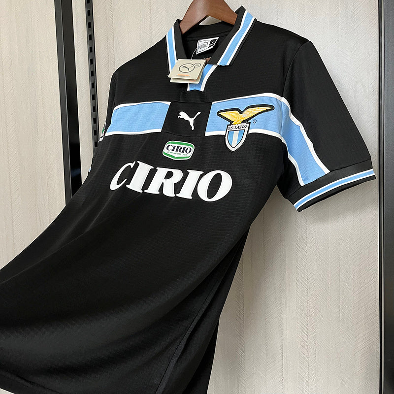 Camisa Retro Lazio Puma Away 1998 Preto