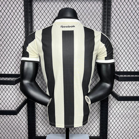 Camisa Reebok Botafogo Jogador  24/25 Casa - Preta e Branca