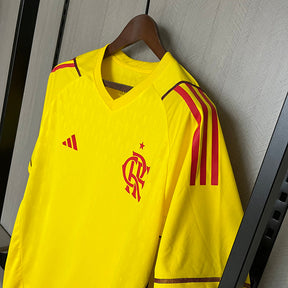 Camisa de Goleiro Flamengo 24/25 - Amarela