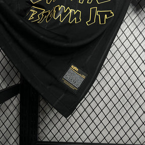 Camisa Santos Edição Charlie Brown Jr 24/25 Preta - Umbro Masculino Torcedor