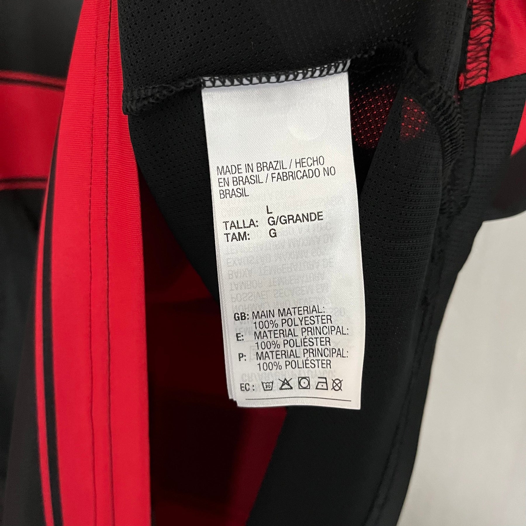 Camisa Flamengo I 2025 C/Patrocinio  Masculina - Vermelho+Preto