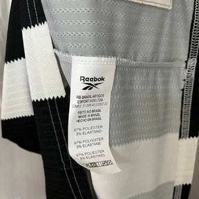 Camisa Reebok Botafogo 24/25 Casa - Preta e Branca  (Patch)