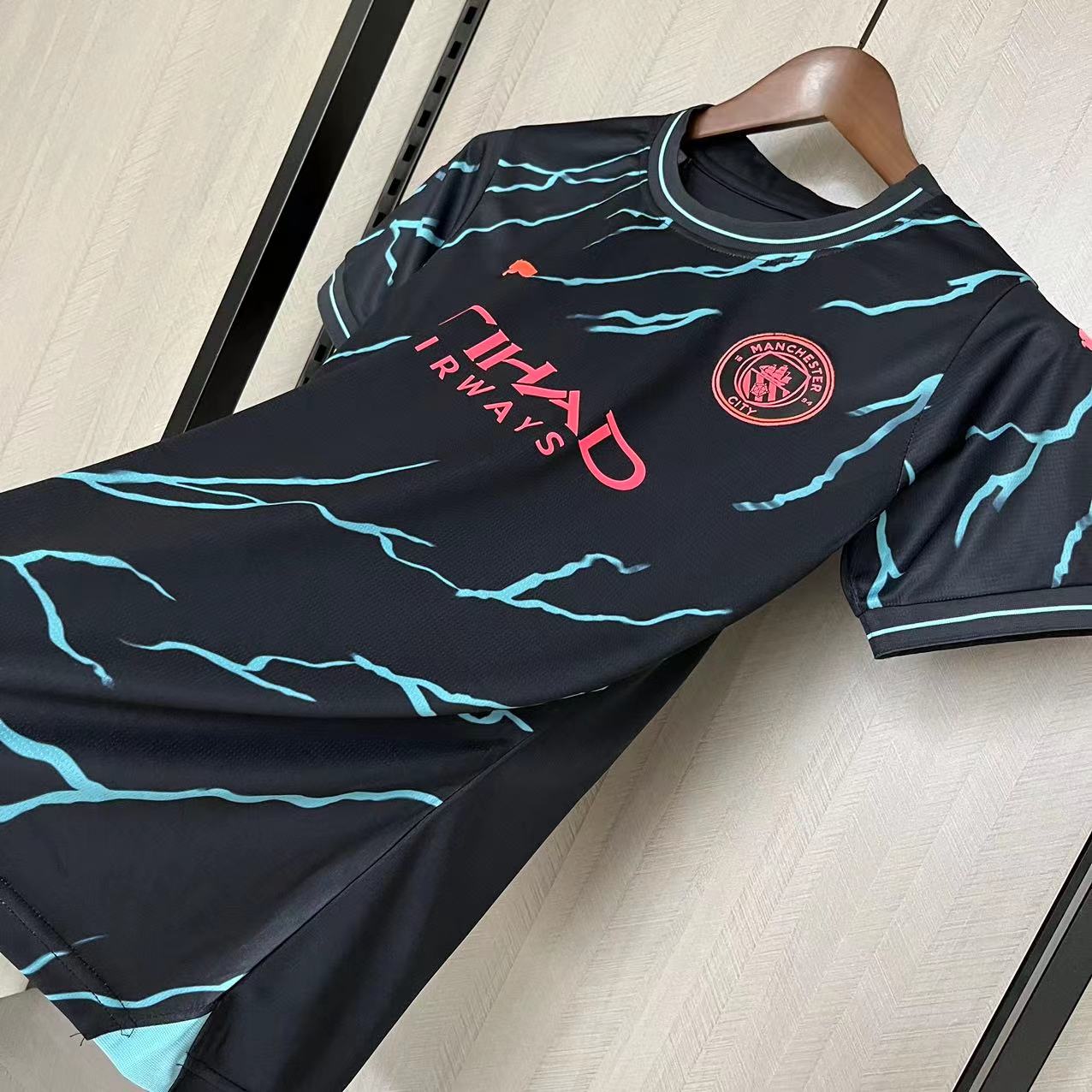 Camisa Manchester City Away 23/24 s/n° Torcedor Feminina