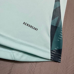 Camisa Cruzeiro 25/26 Treino Adidas - Azul Turquesa - (Feminina)