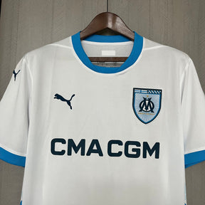Camisa Olympique Marseille Home I 24/25 Masculina Branca